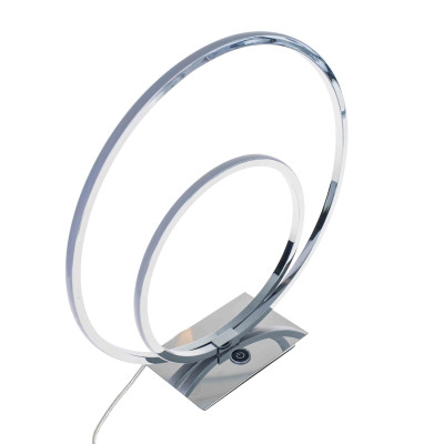 Настольная лампа LED хай-тек Brille 18W BL-553 Хром