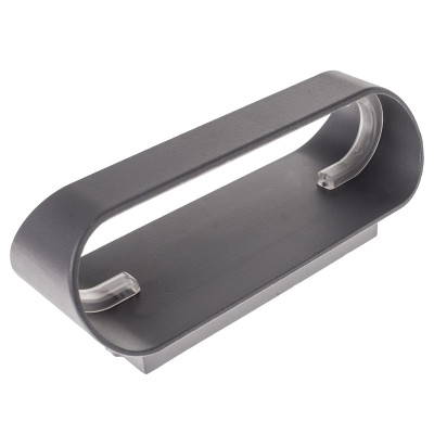 LED подсветка Brille Пластик 10W AL-245 Серый 34-208