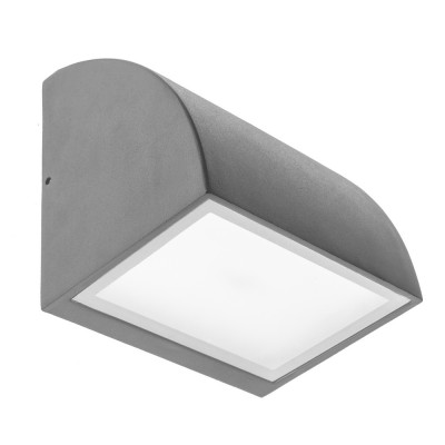 LED подсветка Brille Стекло 12W AL-215 Черный 34-153