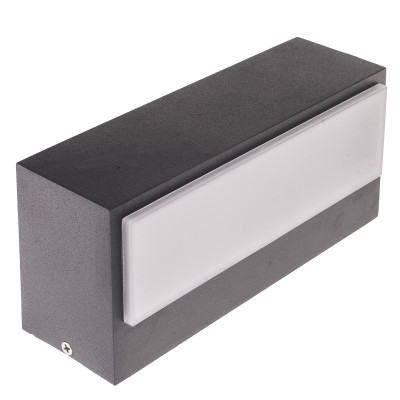 LED подсветка Brille Пластик 10W AL-239 Серый 34-202
