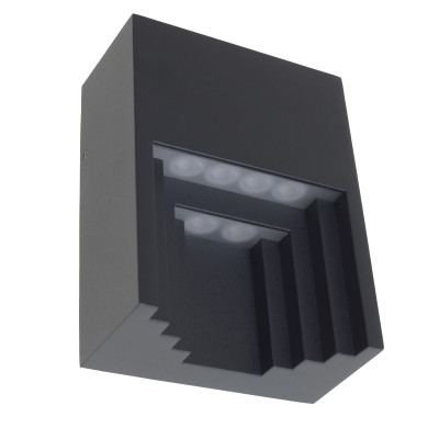 LED подсветка Brille Металл 7W AL-285 Черный 34-309