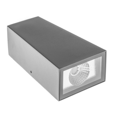 LED подсветка Brille Пластик 6W AL-222 Черный 34-183