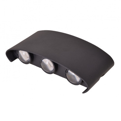 LED подсветка Brille Металл 1W AL-264 Черный 34-333
