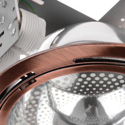 Светильник потолочный встроенный Brille 52W DL-01 Золотистый Светильник потолочный встроенный Brille 52W DL-01 Золотистый