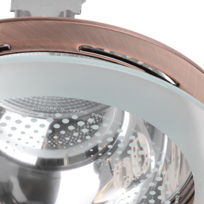 Светильник потолочный встроенный Brille 52W DL-02 Золотистый Светильник потолочный встроенный Brille 52W DL-02 Золотистый