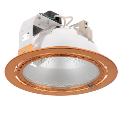Светильник потолочный встроенный Brille 150W DL-09 Латунь