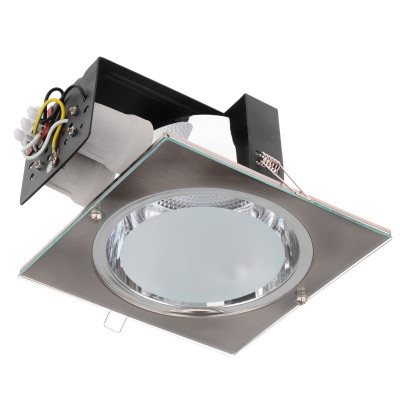 Светильник потолочный встроенный Brille 120W DL-24 Никель
