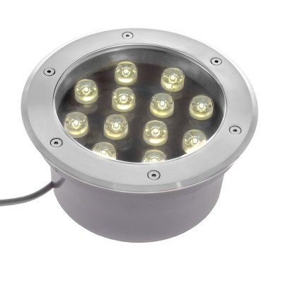 Светильник грунтовой Brille LED IP67 12W LG-24 Серебристый 34-172