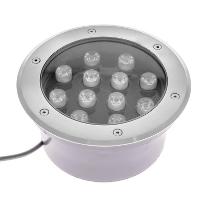 Светильник грунтовой Brille LED IP67 12W LG-24 Серебристый 34-172