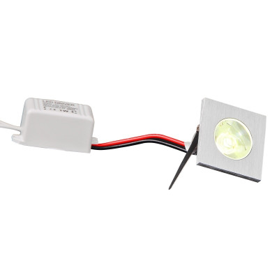 Точечный светильник Brille 1W LED-03 Серебристый 176445