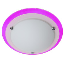 Светильник настенно-потолочный Brille 60W W-188 Розовый