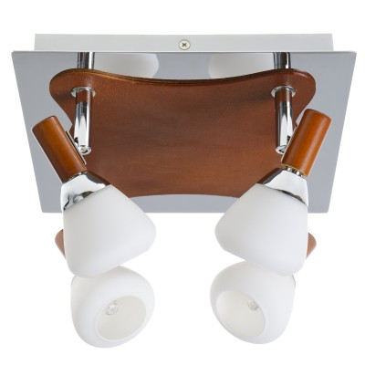 Светильник спот Brille Металл 40W HTL-116 Коричневый 176348
