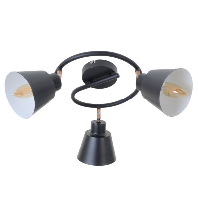 Светильник спот Brille Металл 40W HTL-208 Черный 26-794