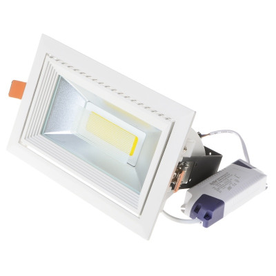 Светильник потолочный led встроенный Brille 20W LED-232 Белый