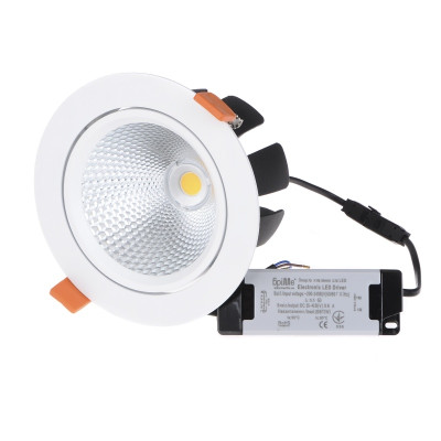 Светильник потолочный led встроенный Brille 20W LED-38 Белый