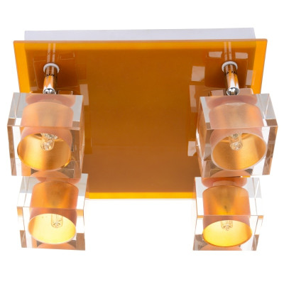 Светильник спот Brille Стекло 40W HTL-147 Оранжевый L62-004