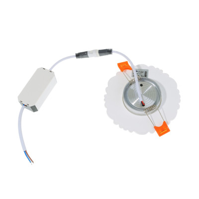 Точечный светильник Brille LED 3W HDL-M55 Белый 36-349 Точечный светильник Brille LED 3W HDL-M55 Белый 36-349