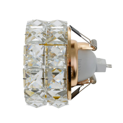 Декоративный точечный светильник Brille 40W HDL-G243 Золотистый 36-146 Декоративный точечный светильник Brille 40W HDL-G243 Золотистый 36-146