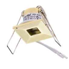 Маленький точечный светильник Brille 20W HDL-DJ 13 Латунь 163807