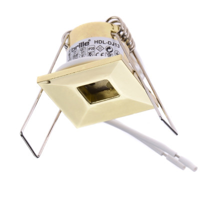 Маленький точечный светильник Brille 20W HDL-DJ 13 Латунь 163807