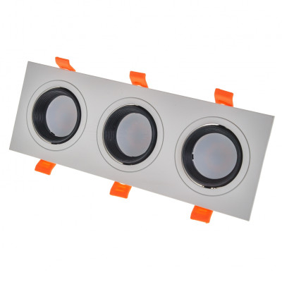 Поворотный точечный светильник Brille 120W HDL-DT 106 Серый 36-199