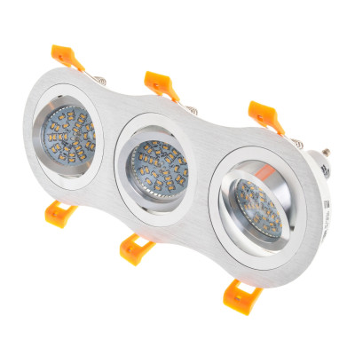 Поворотный точечный светильник Brille 40W HDL-DT 108 Серебристый 36-254 Поворотный точечный светильник Brille 40W HDL-DT 108 Серебристый 36-254