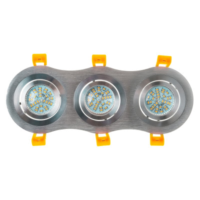 Поворотный точечный светильник Brille 40W HDL-DT 108 Серебристый 36-254 Поворотный точечный светильник Brille 40W HDL-DT 108 Серебристый 36-254