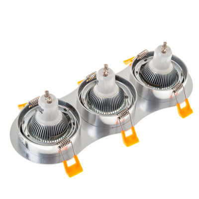 Поворотный точечный светильник Brille 40W HDL-DT 108 Серебристый 36-254 Поворотный точечный светильник Brille 40W HDL-DT 108 Серебристый 36-254