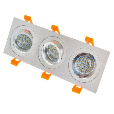 Поворотный точечный светильник Brille 40W HDL-DT 109 Серебристый 36-257 Поворотный точечный светильник Brille 40W HDL-DT 109 Серебристый 36-257