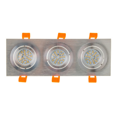 Поворотный точечный светильник Brille 40W HDL-DT 109 Серебристый 36-257 Поворотный точечный светильник Brille 40W HDL-DT 109 Серебристый 36-257