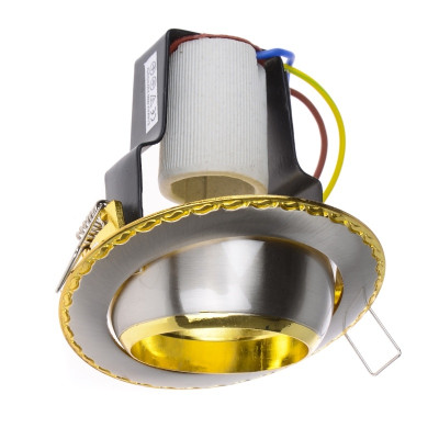 Поворотный точечный светильник Brille 60W RO-50 Никель 161240 Поворотный точечный светильник Brille 60W RO-50 Никель 161240