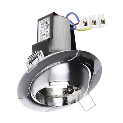 Поворотный точечный светильник Brille 60W RO-50 Хром 161299
