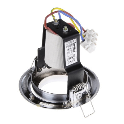 Поворотный точечный светильник Brille 60W RO-50 Хром 161299