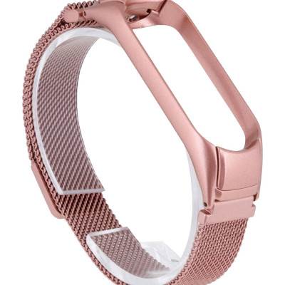 Ремешок ANCHOR для Xiaomi Mi Band 4 Milanese Loop Розовый