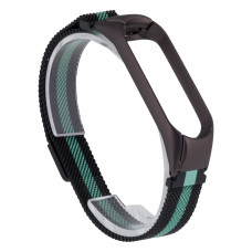 Ремешок для ANCHOR Xiaomi Mi Band 5 Milanese Loop Color Цвет Черный