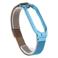 Ремешок для ANCHOR Xiaomi Mi Band 5 Milanese Loop Gradient Цвет Голубой