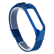 Ремешок для Xiaomi Mi Band 4 Milanese Loop Синий