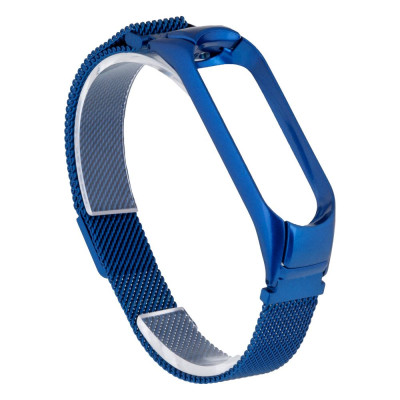 Ремешок для Xiaomi Mi Band 4 Milanese Loop Синий