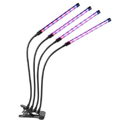 Фитолампа для растений Plant GrowLight светодиодная с таймером черная Фитолампа для растений Plant GrowLight светодиодная с таймером черная
