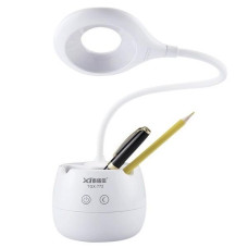 Лампа настільна TGX-772 нічник micro usb 20 + 8 led smd 3-режиму яскравості органайзер 48х11 см