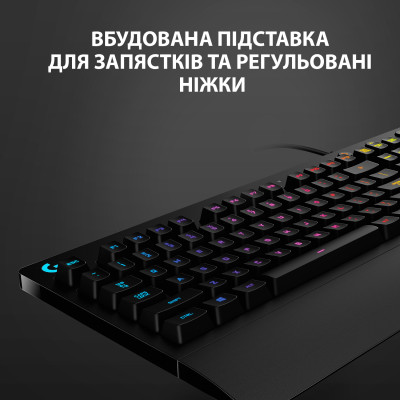 Клавиатура Logitech G213 Prodigy Ukr (920-010740) Black USB Клавиатура Logitech G213 Prodigy Ukr (920-010740) Black USB