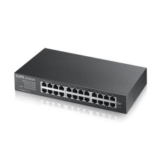 Коммутатор ZYXEL GS1100-24E (GS1100-24E-EU0103F) (24xGE, настольный, бесшумный)