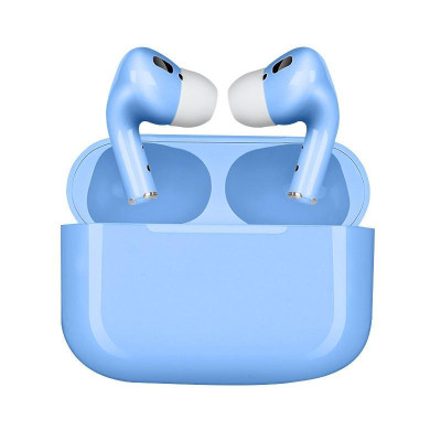 Наушники беспроводные TWS Airpod 3 с боксом для зарядки Blue (au235-hbr)