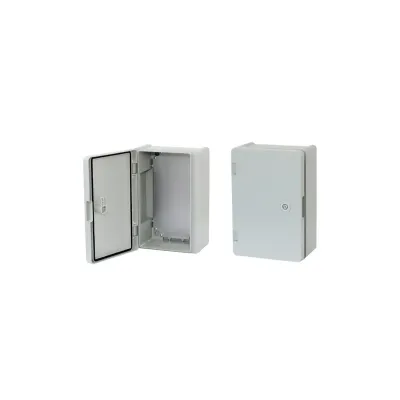Щит ERKA 022 200 x 300 x 120 мм с монтажной панелью и опаловыми дверцами Щит ERKA 022 200 x 300 x 120 мм с монтажной панелью и опаловыми дверцами