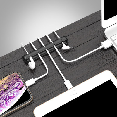 Органайзер для кабеля ExtraDigital Cable Clips CC942 Черный на 7 Органайзер для кабеля ExtraDigital Cable Clips CC942 Черный на 7