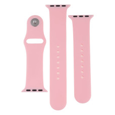 Ремешок Band Silicone Two-Piece для Apple Watch 38 / Apple Watch 40mm Light pink