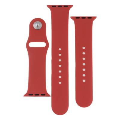 Ремешок Band Silicone Two-Piece для Apple Watch 38 / Apple Watch 40mm Camelia
