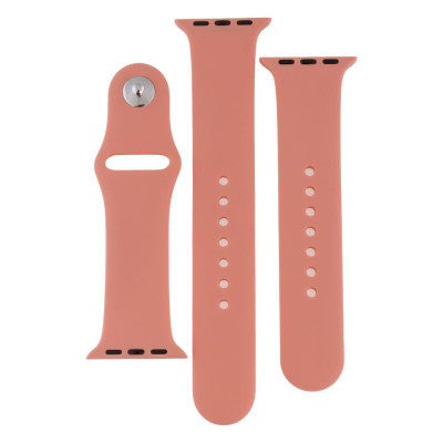 Ремешок Band Silicone Two-Piece для Apple Watch 38 / Apple Watch 40mm Peach
