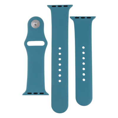 Ремешок Band Silicone Two-Piece для Apple Watch 38 / Apple Watch 40mm Cactus color