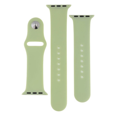Ремешок Band Silicone Two-Piece для Apple Watch 38 / Apple Watch 40mm Avocado green